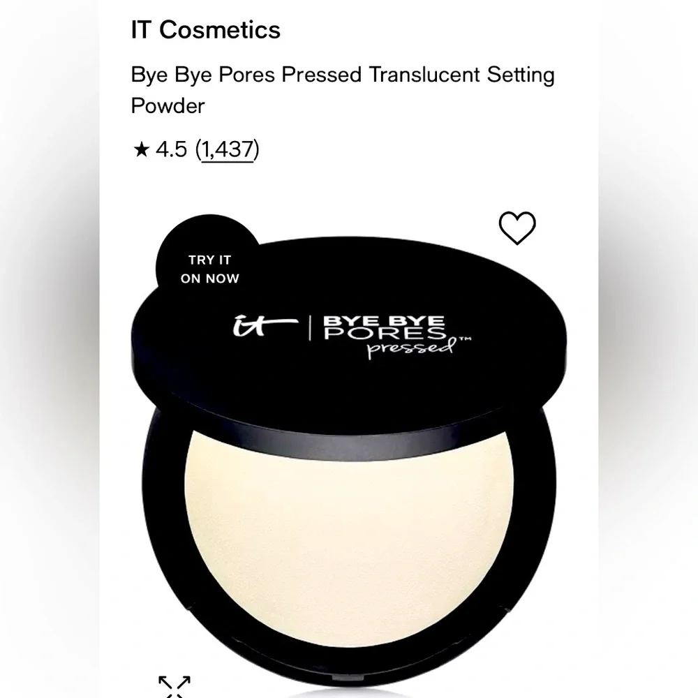 IT Cosmetics Bye Bye Pores Pressed Translucent Setting Powder